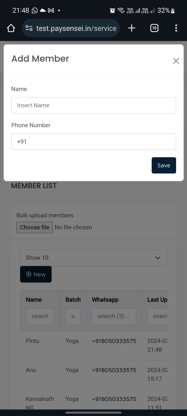 Add Member
