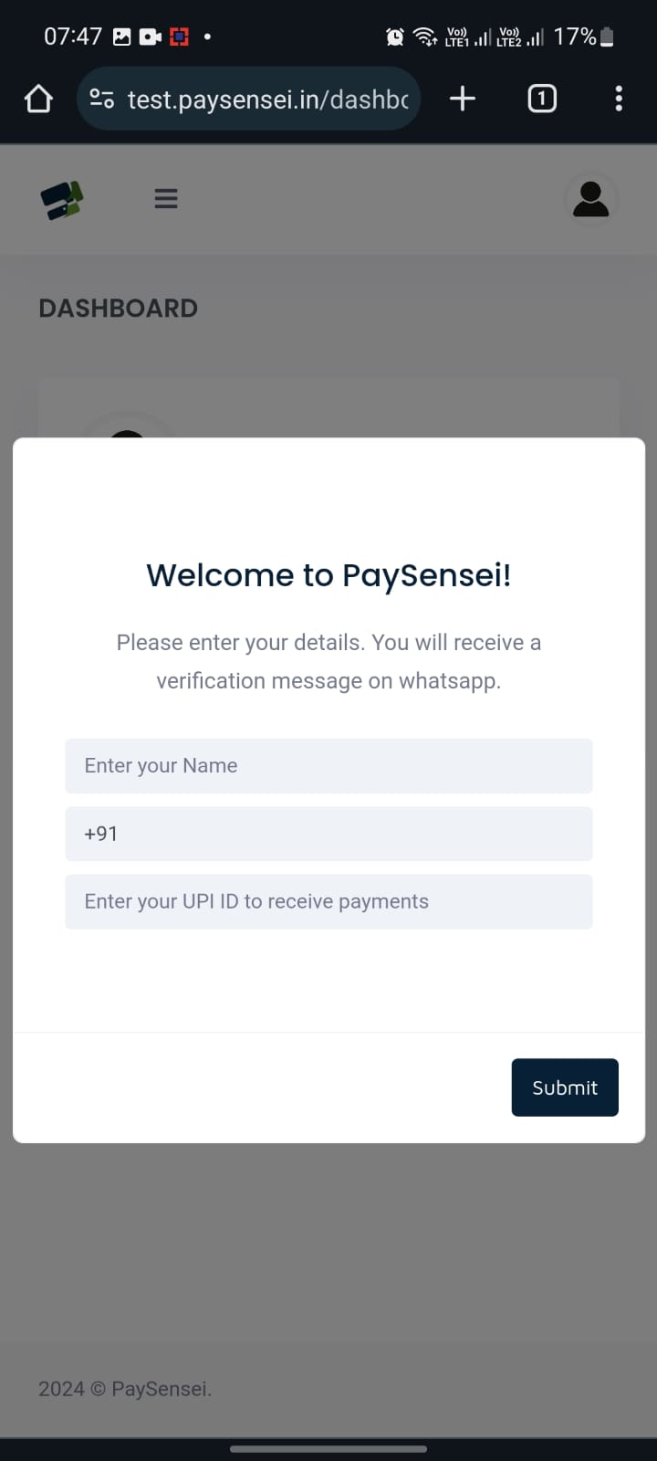 Onboarding Form