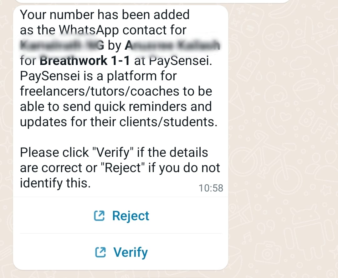 Verify Member